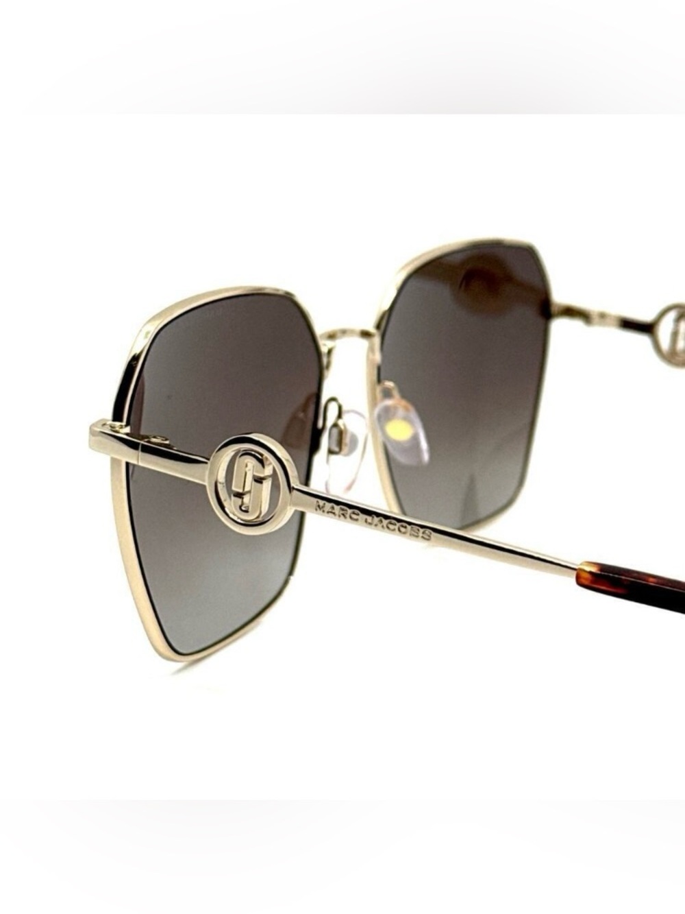 MARC JACOBS Sunglasses 729/S 06JHA Gold w/ Havana full rim square brown Gradient - Picture 4 of 15